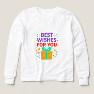 Die besten Wünsche für Sie - farbenfrohe Geschenkb