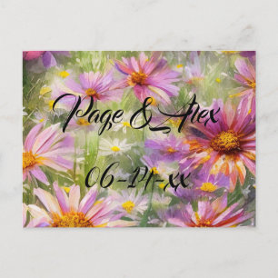 Die besten Wünsche nach neuem Weds Wedding Destiny Postkarte