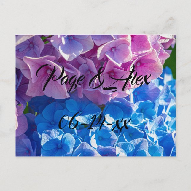 Die besten Wünsche nach neuem Weds Wedding Destiny Postkarte (Vorderseite)