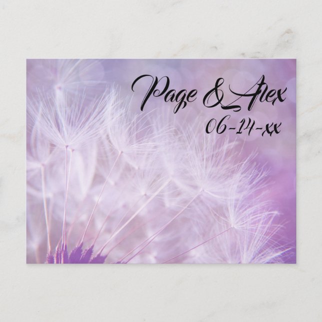 Die besten Wünsche nach neuem Weds Wedding Destiny Postkarte (Vorderseite)