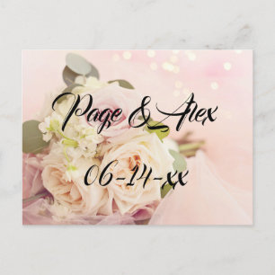 Die besten Wünsche nach neuem Weds Wedding Destiny Postkarte