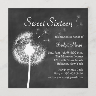 Die besten Wünsche! zur 16 . Geburtstag-Einladung Einladung