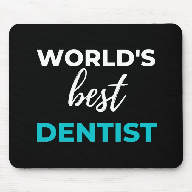 Die besten Zahnärzte der Welt Mousepad (Vorne)