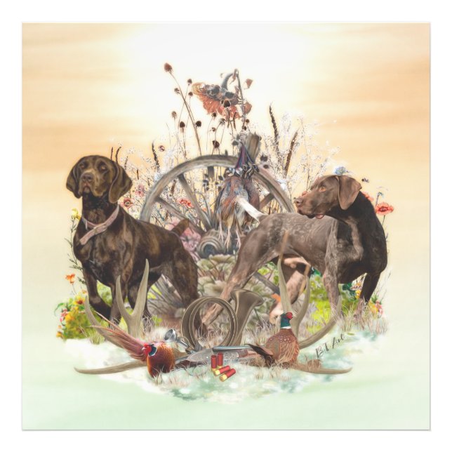 Die besten Zeiten für die Jagd, APS Fotodruck (Vorne)