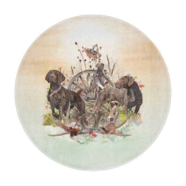 Die besten Zeiten für die Jagd, APS Schneidebrett (Vorderseite)