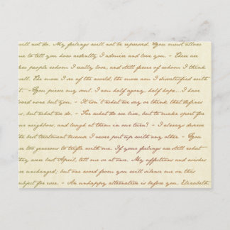 Die besten Zitate von Jane Austen Postkarte
