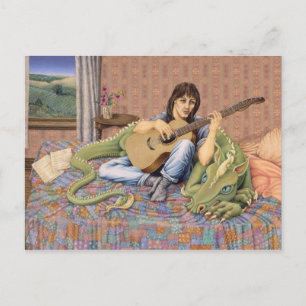 Die Bestie beruhigen Postkarte