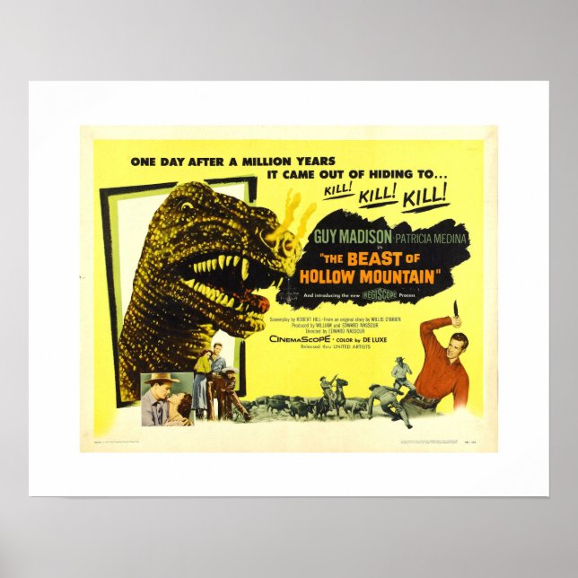 Die Bestie des Hollow Mountains Poster (Vorne)