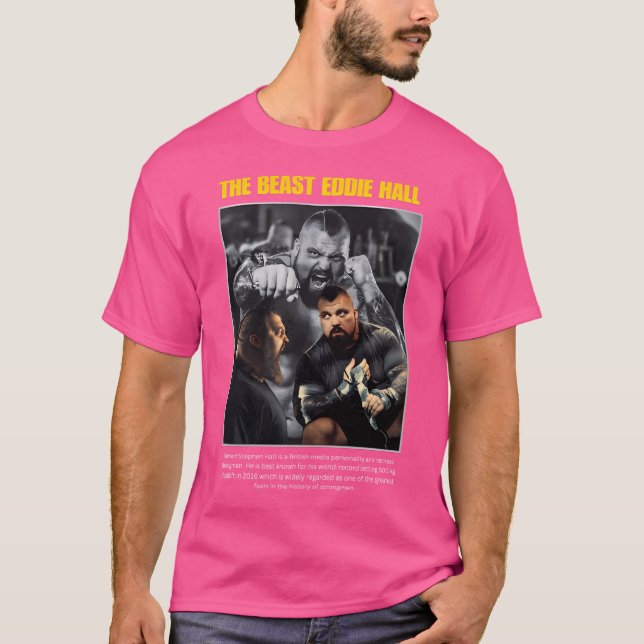 Die Bestie Eddie Hall T-Shirt (Vorderseite)