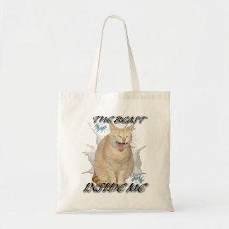 Die Bestie in mir lustige Meme-Tasche Tragetasche