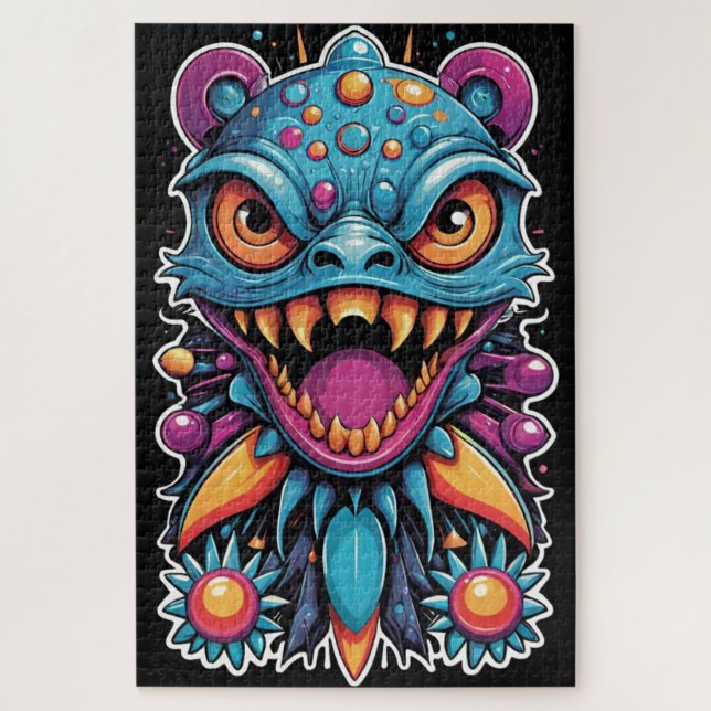 Die Bestie wird ohne Vorwarnung feiern - Ken Gage Puzzle (Vertikal)