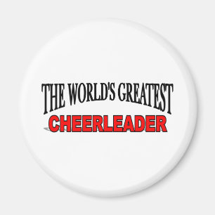 Die bestste Cheerleader der Welt Magnet