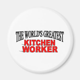 Die bestste die Küchen-Arbeitskraft der Welt Magnet