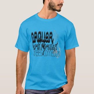 Die bestste drahtlose Verbindung der Gebets-Welt T-Shirt