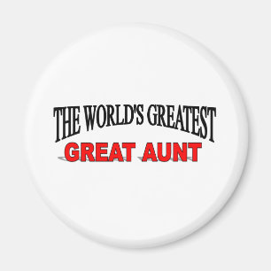 Die bestste große Tante der Welt Magnet