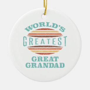 Die Bestste Großmutter der Welt Keramik Ornament