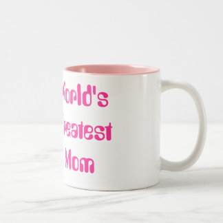 Die bestste Mama der Welt Zweifarbige Tasse