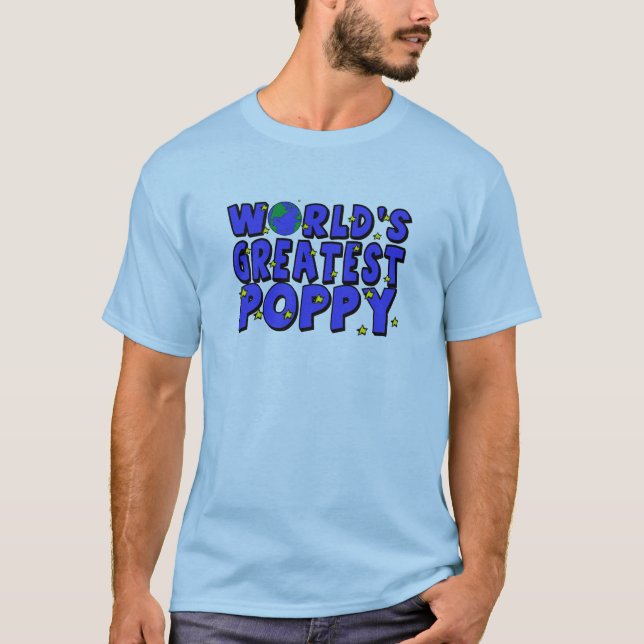 Die bestste Mohnblume der Welt T-Shirt (Vorderseite)