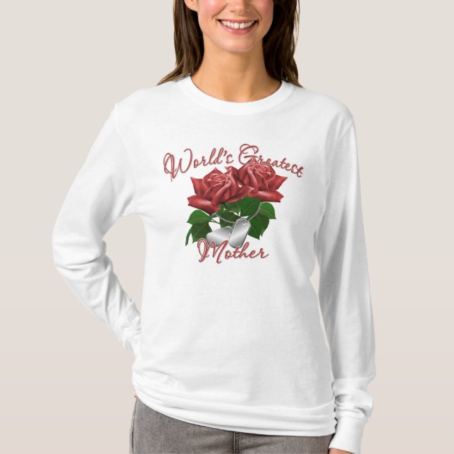 Die bestste Mutter der Welt T-Shirt (Vorderseite)