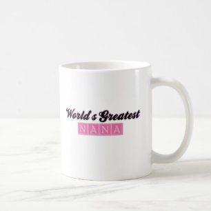 Die bestste Nana der Welt (Rosa) Tasse