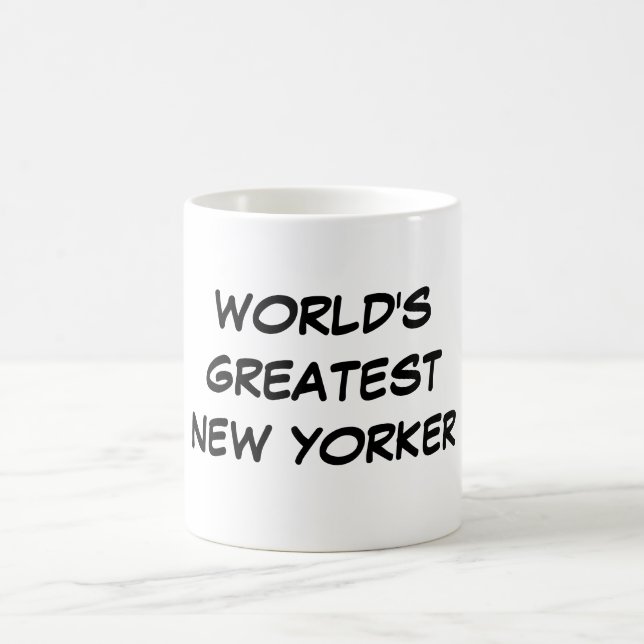 Die bestste New- Yorker" Tasse "der Welt (Mittel)