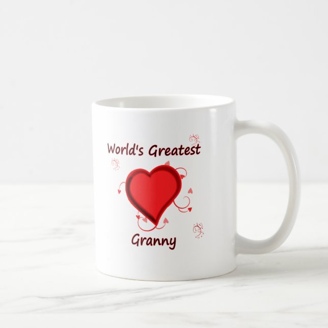 Die bestste Oma der Welt Kaffeetasse (Rechts)