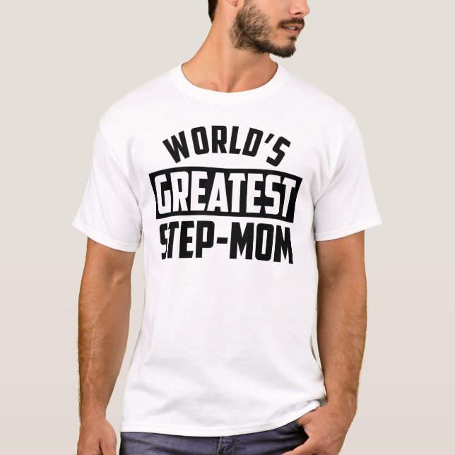 Die bestste Stiefmutter der Welt T-Shirt (Vorderseite)