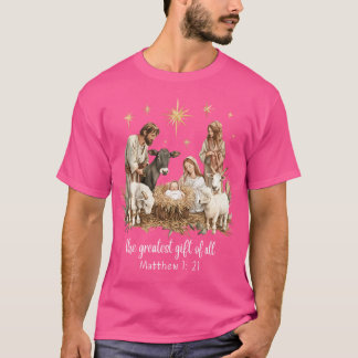 Die Bestste Weihnachtskrippe für Jesus Christus T-Shirt