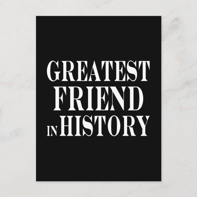 Die Beststen Freunde der Geschichte Postkarte (Vorderseite)