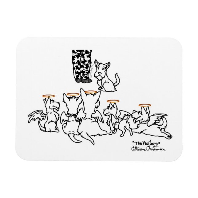 Die Besucher Magnet (Horizontal)