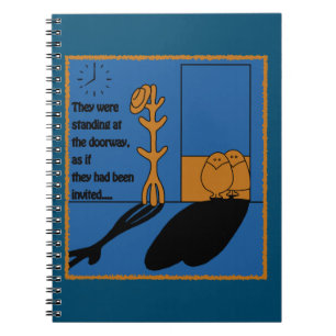 Die Besucher Notizblock