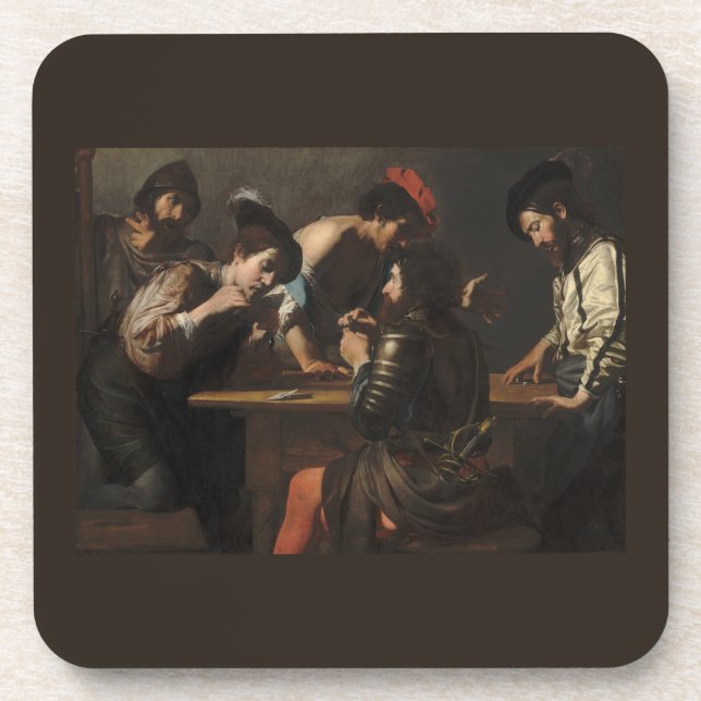 Die Betrüger, die skandinavischen Soldaten, die Ka Getränkeuntersetzer (Vorderseite)