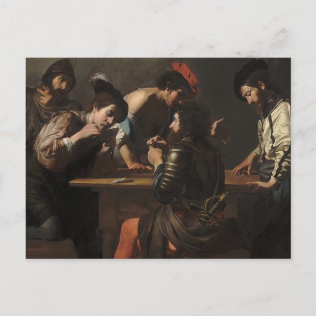 Die Betrüger, die skandinavischen Soldaten, die Ka Postkarte (Vorderseite)