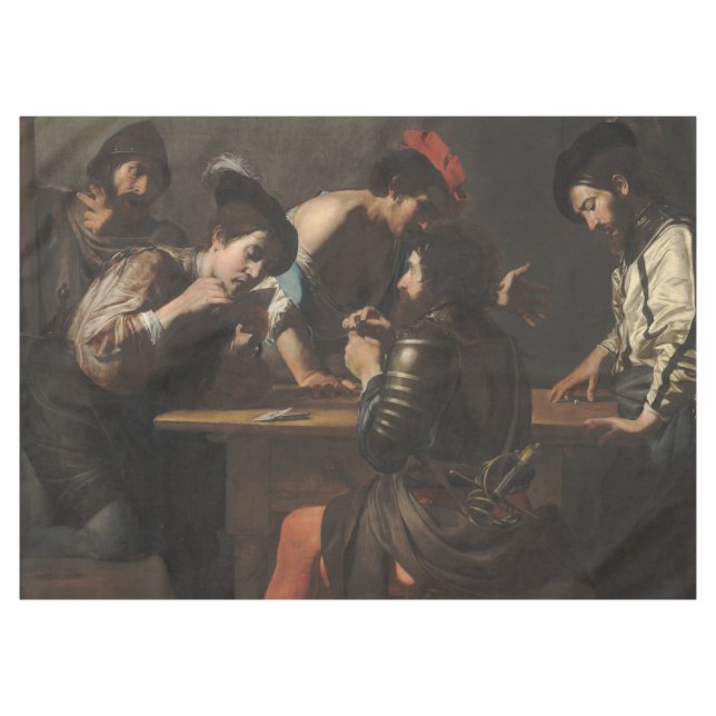 Die Betrüger, die skandinavischen Soldaten, die Ka Tischdecke (Vorderseite (Horizontal))