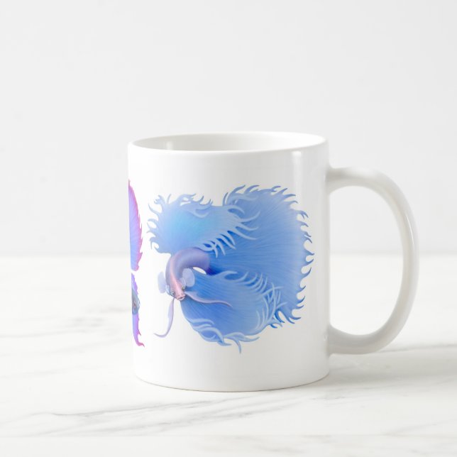 Die Betta Fisch-Tasse Tasse (Rechts)
