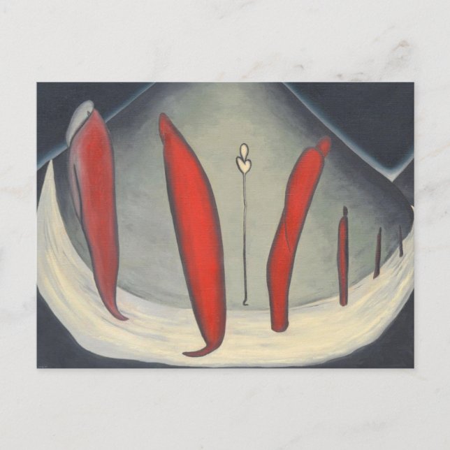 Die Bewunderer von Marguerite Blasingame Postkarte (Vorderseite)