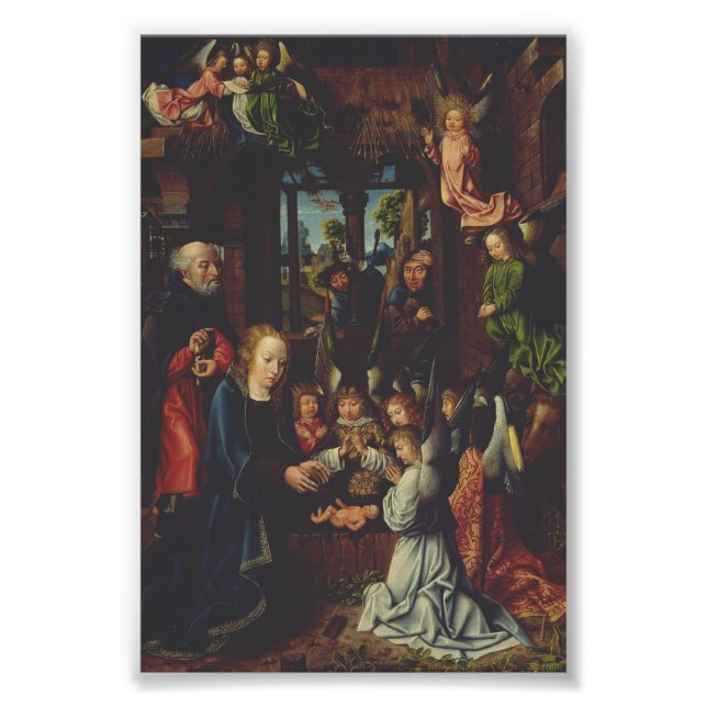 Die Bewunderung des christlichen Kindes Fotodruck (Vorne)