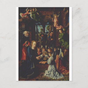 Die Bewunderung des christlichen Kindes Postkarte