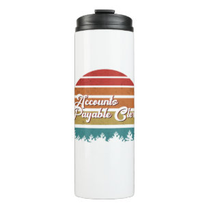 Die bezahlbare Arbeit des Clerk T-Shirts ist Gotte Thermosbecher