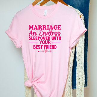 Die Beziehung zur Ehe schläft über den besten Freu T-Shirt