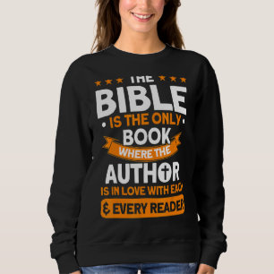 Die Bibel ist die einzige Buchbibelstudie Christli Sweatshirt