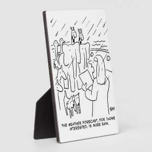Die Bibelgeschichte der Sonne. Noah's Ark Funny Fotoplatte