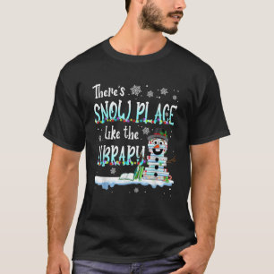 Die Bibliothek Christi hat einen Schneeplatz T-Shirt