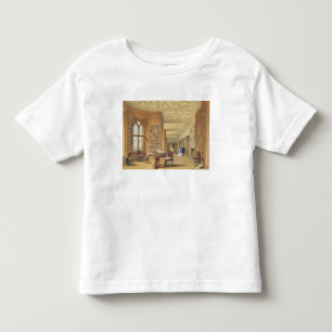 Die Bibliothek, Windsor Schloss, 1838 (Farbelitho) Kleinkind T-shirt