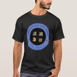 Die Bibliotheken sind im Juli-alternativen Design T-Shirt