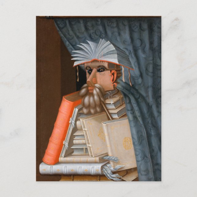 Die biblische c. 1566 von Giuseppe Arcimboldo Postkarte (Vorderseite)