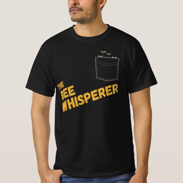 Die Biene flüstert T-Shirt (Vorderseite)