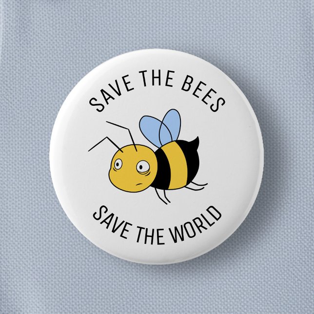 Die Bienen, die getirte Arbeiterbiene gerettet hab Button (Von Creator hochgeladen)