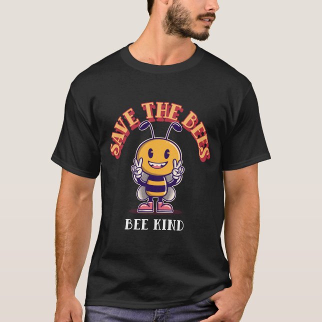 Die Bienen gut gerettet T-Shirt (Vorderseite)