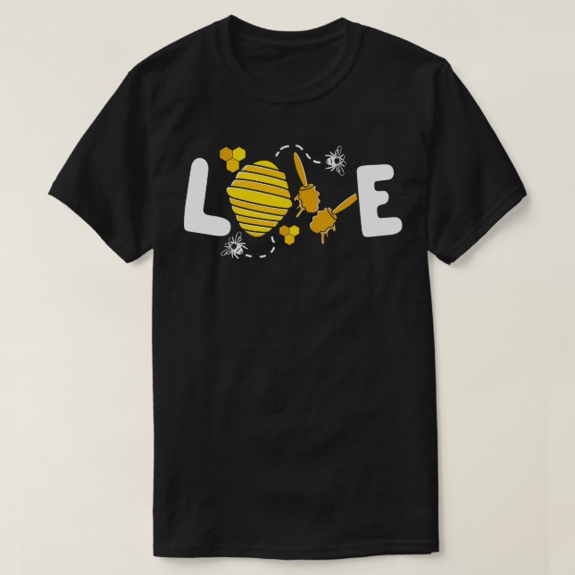 Die Bienen-Hummeln-Liebe gerettet T-Shirt (Design vorne)